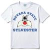 ARTIST MARKET T-Shirt Maglietta 100% Cotone Nevada State Sylvester (IT, Testo, L, Regular, Regular, Standard, Bianco)