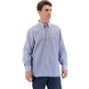 Ingram Camicia Uomo Manica Lunga vestibilità Regular Botton Down 100% Cotone Bastoncino 5G093