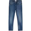 gas Jeans Skinny Fit Blue Denim STR 10 1/2 Oz Sax Zip Rev 351450030789 Blu