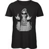 Bughyprint Tshirt Maglia Maglietta Cotone Donna Casual Girocollo Sfera EBBASTA Black And White Edition 2026 TIRATURA Limitata, XS