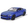 Bauer Spielwaren Maisto Ford Mustang GT (2015): modellino auto in scala 1:24, porte e cofano mobili, 20 cm, blu (531508B)
