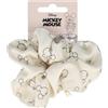 PARSA Beauty Scrunchie Disney Mickey Mouse, beige Elastico per capelli 1 pz.
