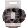 Solida Pinza per capelli piatta, t-shell, marrone Fermacapelli 1 pz.