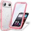 Cozycase Cover Rosa Per iPhone Air Antiurto Impermeabile Slim Indistruttibile Custodia i Phone Air Rinforzata Totale Gomma Sott' Acqua Mare Slim Con Tappi Antipolvere Cordino