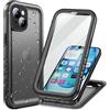 Cozycase Cover per iPhone 15 Plus Impermeabile Antiurto - Custodia Subacquea Waterproof Antipolvere [360 Completa Militare Protettiva] 15plus Case Resistente con Protezione Fotocamera/Schermo