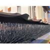 Forega - Spazzola per Grondaia e Pannelli Solari 48m, Ø6 cm x 4m | Protezione da Foglie e Animali | Facile da Installare | Compatibile con Grondaie Standard | Nero