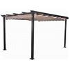 Plicosa m279708 Tela di Ricambio per pergola Scorrevole Colore Naturale 3 x 4 m