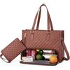 TIMIFUN Borsa Tote 2 in 1, Borsa Porta Pranzo, Borsa Porta Pranzo isolata a Prova di perdite, Grande Borsa da Lavoro con Scomparto per Il Pranzo, Borsa da Lavoro per Affari, Ufficio