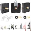 EEEKit EEKit Kit Meccanismo Orologio, 3 Pezzi Movimento Orologio Silenzioso di Sostituzione con 8 Coppie di Lancette Corte per Riparazione