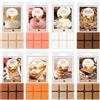 SALKING Pasticceria Set di Tart Profumate in Cera per Lampada Profumata, 100% Cera di Soia Naturale, Candele Profumate per Ambienti, Set Regalo con Profumi Natalizi, 8 pz