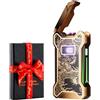 Dachance Electric Lighter for Men Dad Him Digital Counter Bettary Display Windproof Flameless Plasma USB Rechargeable Arc Birthday Gifts for Men, Boyfriend, Husband (drago)