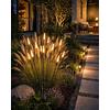 TEKHOME Lampada da Giardino LED Decorativa a Stelo, Luce Calda 4000K IP65 Impermeabile, Picchetto da Esterno per Giardino, Prato e Vialetto, 24V Bassa Tensione, Design Naturale Effetto Canna MK24V-90