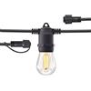 Hombli Estensione per Catena Luminosa da Esterno, Cavo da 5m | 10 Lampadine a Luce Calda per Giardino, Terrazze, Decorazione del Balcone e Matrimonio | Luminosità Regolabile | Impermeabile IP65