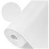 Origuuds Tappetino per Cassetti, Tappetini Non-Adesivo EVA Plastica Antiscivolo Rivestimento Cassetti per Cassetto Frigorifero Cucina Ripiani (Bianco/30cm x 300cm)