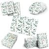 HO-SFSM 60 Fogli Carta Velina per imballaggio 50 × 35 cm Carta da Regalo | Carta Velina Colorata per Confezioni Regalo Artigianato Decorazione Fai da Te (Eucalipto Verde)