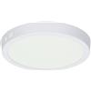 Masterled [Garanzia europea Plafoniera LED SLIM di superficie, rotonda, 18 W, 205 mm x 24 mm, bianco, alluminio e PVC, moderna, luce interna, IP20, per soffitto e parete (1)
