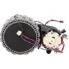 Kivivaka Ruote di ricambio per Ecovacs per robot aspirapolvere Deebot, inclusi modelli T10 X1 X2 e Turbo (sinistra)