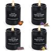 Yinuo Candle Candele Profumate per Uomini, Set di Candele Profumate di Soia per Casa Lui, Confezione da 4 Candele Maschili Regali per la Festa del Papà, Regali per Uomini