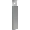 CASSETTE POSTALI ALUBOX ALUBOX Posacenere Da Esterno a muro 83X12X5 Cm Portacenere Da Esterno Made In Italy In Acciaio Inox E Alluminio Ideale Per Esercizi Commerciali (ARGENTO - A MURO)