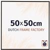 Dutch Frame Factory - Cornice 50x50 cm - Antracite - Cornice per foto in Plastica con vetro plastico Antiriflesso - Cornice portafoto 50x50 cm - Easy