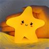 HOTUT Luce notturna per camera da letto dei bambini, luce notturna ricaricabile tramite USB, lampada dimmerabile a forma di stelle in silicone, luce notturna magnetica per bambini, decorazione per
