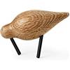 Normann Copenhagen 100157 Legno Uccello Shorebird Klein, Nero