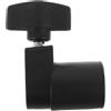 Gatuida Morsetto di ricambio per leggio per spartiti: adatto per tubi da 1,9 cm - staffa di fissaggio regolabile - blocco di elevazione del leggio - accessorio di serraggio in plastica robusta
