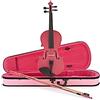 gear4music Violino Studente 3/4 Gear4music con archetto a Pece e custodia rosa
