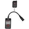 Denash Telecomando per Macchina del Fumo, Telecomando Wireless XLR a 3 Pin 315 MHz con Doppi Pulsanti con Batteria Integrata, per Macchine da Fumo da 400 W 900 W 1500 W per Feste da