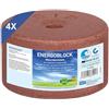 imima Mineral Lick Horse ENERGOBLOCK Salt Lick Set 4 x 3kg - Pietre per leccare il sale per cavalli, pecore, capre, selvaggina e bestiame - Pietra minerale per leccare il sale