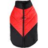 FANSU Invernale Vestiti per Cani, Antivento Giubbotto Cane, Vestito Cane Caldo e Morbido, Giacca Cozy Impermeabile Antivento Inverno per Cani Gatto (XL,Rosso)