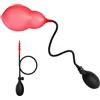 Generico Plug Anale Gonfiabile con Pompetta, Set di Sfere Anali Espandibili per Allenamento Principianti, Giocattolo Stimolante Gonfiabile per Uomini e Donne (Rosso)