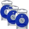ZarEpsilonyx Filtri di protezione dal cerume HF4, Filtri per cerume HF4 per apparecchi acustici compatibili con gli apparecchi acustici Signia (confezione da 3 blu (48 cartucce filtranti))