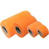 LisaCare - benda elastica autoadesiva - benda elastica coesiva - 10 - 2,5 cm x 4,5 m bende elastici, idrorepellenti, coesivi, Arancione neon