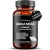 Nutriessence Maca Forte - Maca Nera Peruviana con L Arginina, Tribulus Terrestris e Zinco, Integratore Energia Uomo Donna, Stanchezza Fisica e Mentale, 120 Compresse, Made in Italy