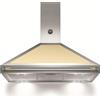 Bertazzoni K100HERCRA - Cappa Aspirante 100 cm Installaziione Parete Inox/Crema Classe energetica A
