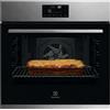Electrolux KOFFH2PX - Forno da Incasso Elettrico Ventilato Multifunzione Grill Inox Classe Energetica A++