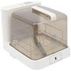 Rogowsen Mini lavastoviglie da tavolo, 800 W, serbatoio dell'acqua da 6 l, risciacquo girevole a 360° con funzione di asciugatura, compatta per appartamento, camper, campeggio, cucina, casa e gastronomia