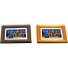 Generico Calamita Mini opera d'arte 50x42 mm - Vacanze romane - cornice oro (Sergio Lanna)