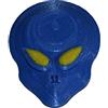 Generico Calamita UFO/Alien (Blu, Alieno Big Head)