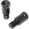 Simda Pro Adattatore Specchietto Moto M10 x 1,25 su M10 x 1,50 - 2 Pezzi - Compatibile con Moto BMW - Set 2
