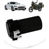 PORFOYO Pompa ad aria corno, compressore d'aria 12 V, compressore d'aria 130 Db Air Horn con motore tubolare elettromagnetico, compressore per auto, camion