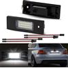 OZ-LAMPE Luci a LED per targa BMW E81 E87 E87N E63 E64 E46LCI E85 E86 E89 F20 F12 F13 MINI Cooper R55, 2 pezzi, luci targa, design Canbus, luci posteriori a LED senza errori