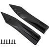 FGGHDR Minigonne Laterali Paraurti Posteriore A 2 Pezzi Diffusore Angolare Splitter Spoiler Canard Per BMW Serie 4 F32 F33 F36 G22 G23 G26 Dal 2014 In Poi(Nero)
