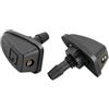 BIOLU Compatibile con BMW per E31 per E32 per E34 E36 E38 E39 E46 Z3 2 Pezzi Ugelli per Tergicristallo per Tergicristallo per Auto Ugelli per Braccio Tergicristallo Lavavetri Accessori per Auto