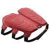 Q LAB Flatbat Cover sella moto da viaggio in gel memory - un modo per alleviare la pressione del viaggio per pilota e passeggero, waterproof, universale - made in Italy - 50-80kg - Rosso