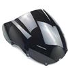 YUWYUW Cupolino Moto Parabrezza Per Moto, A Doppia Bolla Per CBR600F F4 1999-2000, CBR 600 F, CBR600F4 99-00, Estensione Per Per