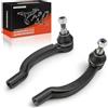Frankberg 2x Testina barra di accoppiamento barra di accoppiamenton Anteriore Esterno Compatibile con Ducato Furgone 250 Ducato Bus 250 Boxer Bus Ducato Pianale/Telaio 250 Replace# 381777
