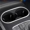 HIGH FLYING per A3 8V 2012-2019 Berlina/Sportback Cornici dei Portabicchieri Acciaio Inossidabile 1 pezzi