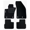 EMPOTEC Tappetini Auto in Moquette per Fiat Tipo 4 Porte dal 2015, Set 4 Pezzi, Nero, con Logo TIPO Ricamato Codice Equivalente Originale 50927902 Alta Qualità MADE IN ITALY